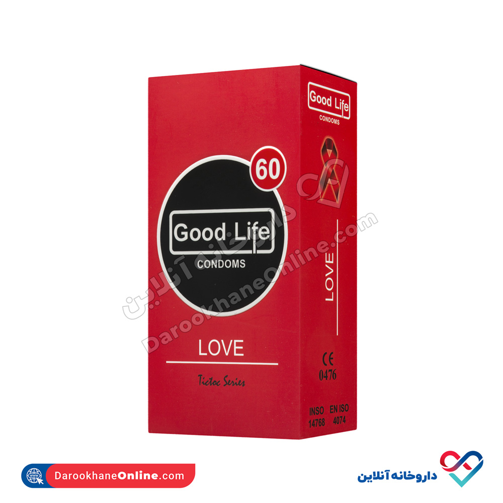  کاندوم گودلایف مدل Love شیاردار بسته 12 عددی - Image 1